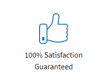 100% Satisfaction Guaranteed